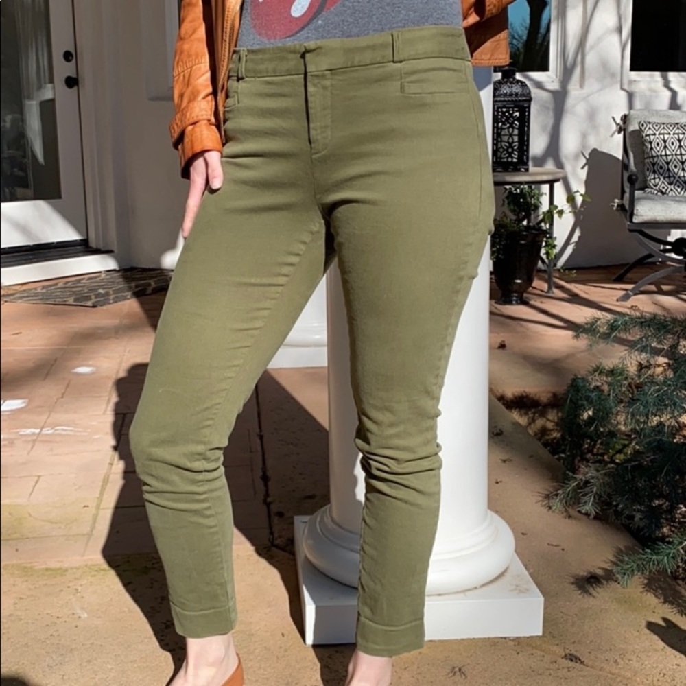 Banana Republic Olive Skinny Pant
